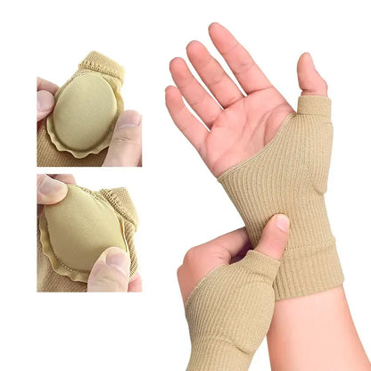 RooRuns Wrist & Thumb Compression Gloves – Arthritis Relief & Wrist Support for Adults