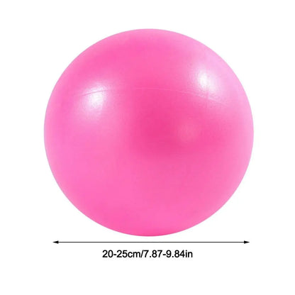 25cm Mini Yoga Ball – Soft PVC Pilates Ball for Home Fitness, Core & Balance Training