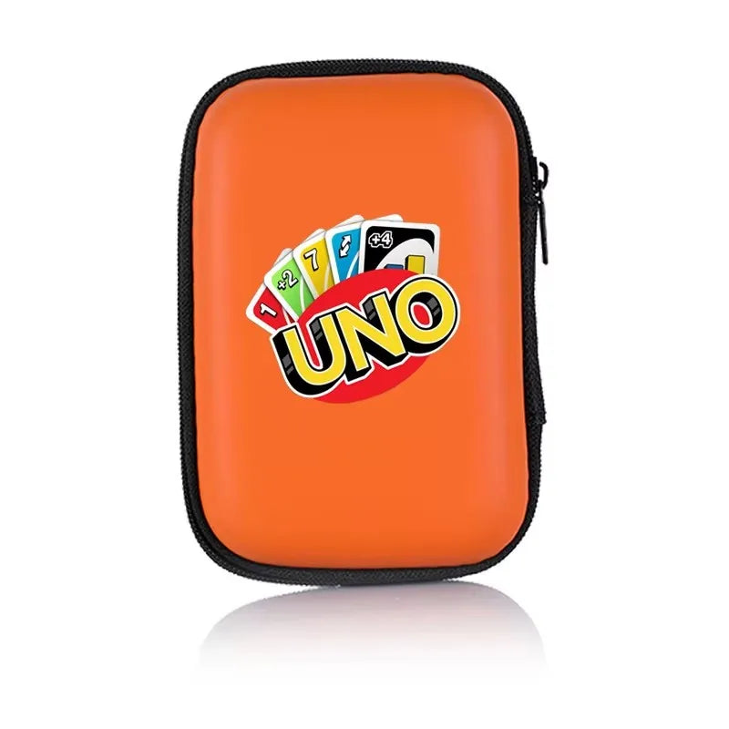 MINISO UNO Travel Zipper Case – Portable Card Game Storage