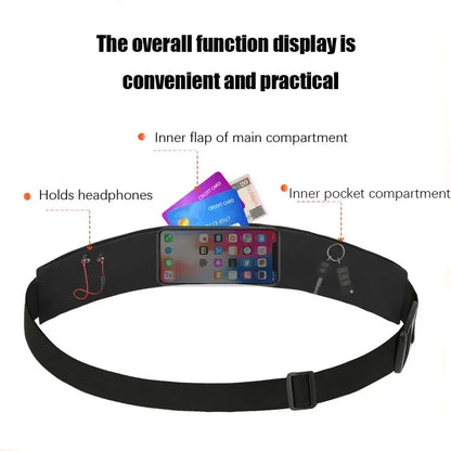 Unisex Sports Waist Bag – Lightweight, Waterproof & Hands-Free
