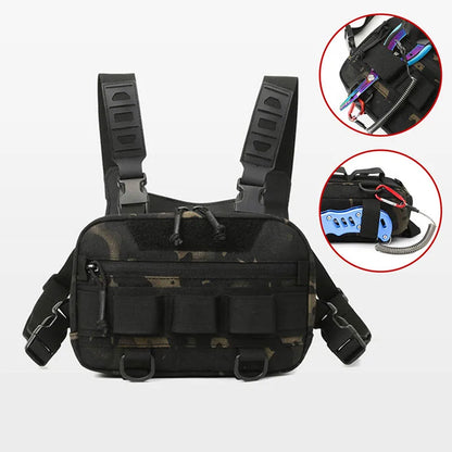 Furukroa Tactical Chest Rig Bag – Molle Front Pack for Outdoor, Hiking, Cycling & Fitness