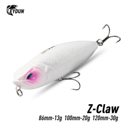 LEYDUN Z-Claw Floating Pencil Fishing Lure – Topwater Hard Bait