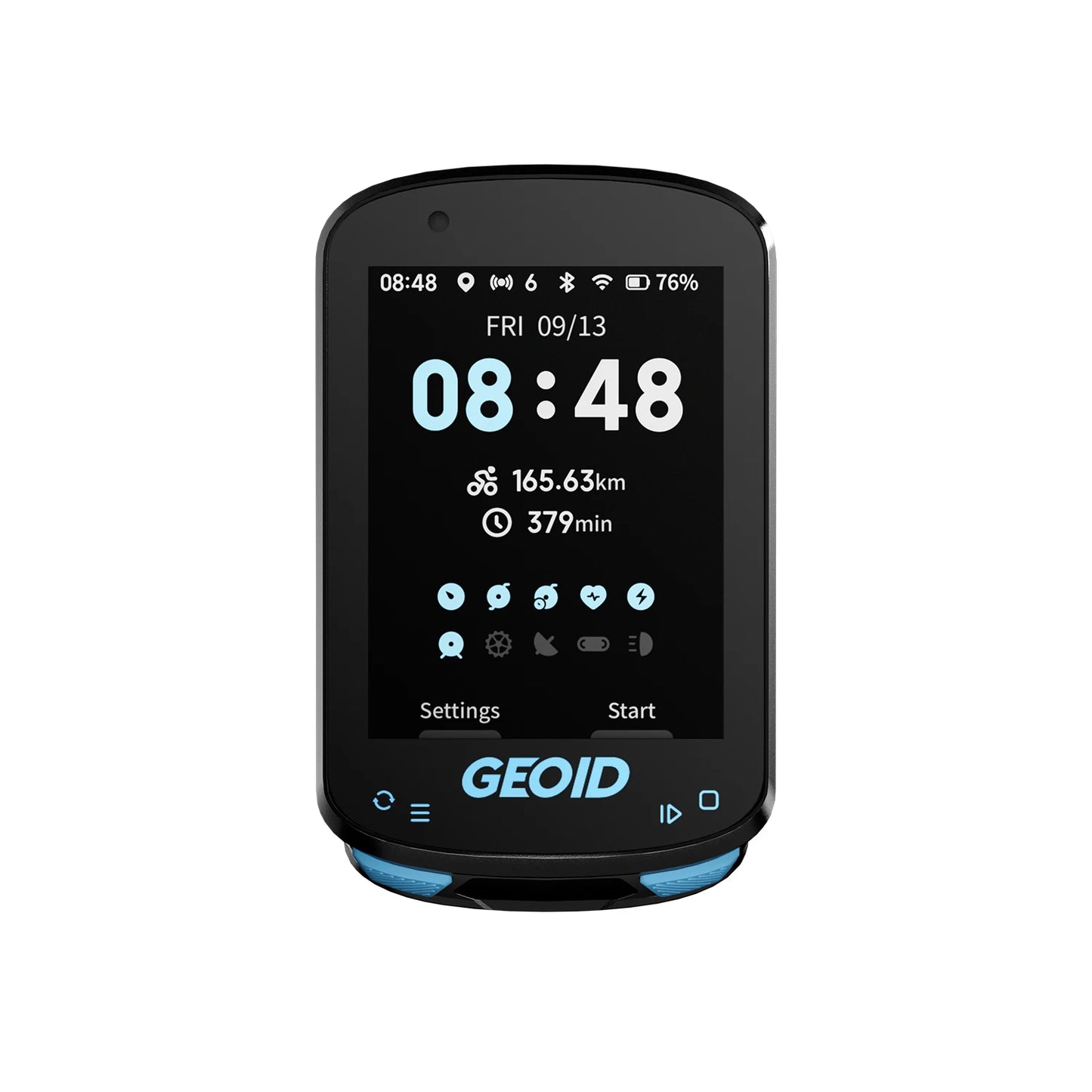 GEOID CC600 Smart Bike Computer – Color Screen GPS with WiFi & ANT+