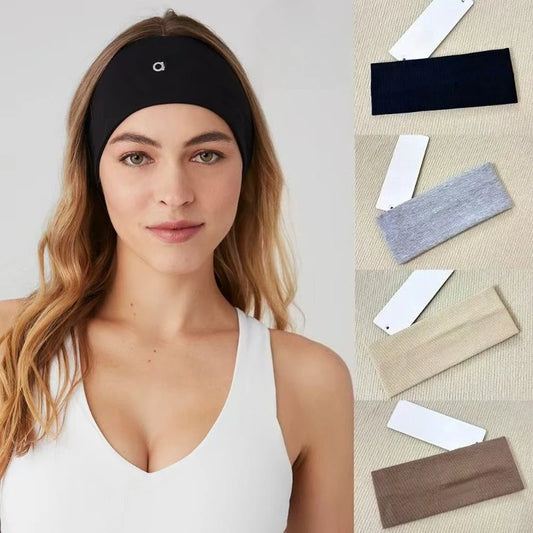 Knitted Wide Headband – Sweat-Absorbing & Anti-Slip