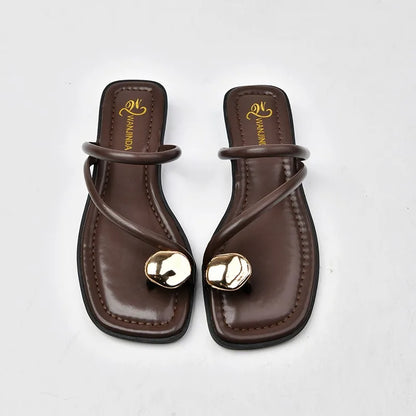 Women’s Retro Summer Slippers – Comfortable, Stylish, and Durable