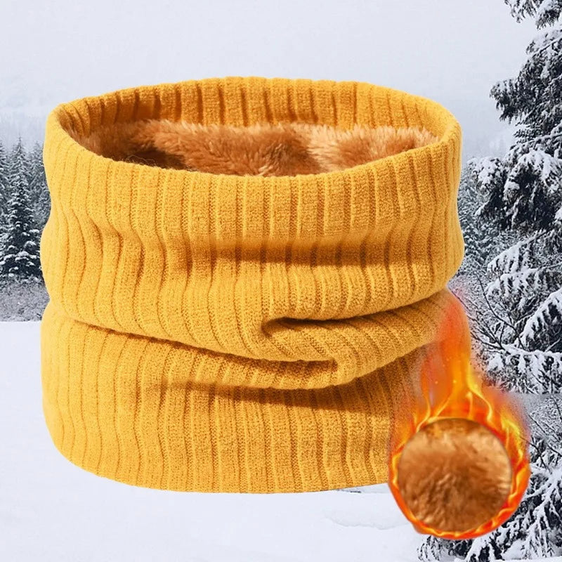 Unisex Knitted Winter Scarf – Warm, Fashionable, and Versatile