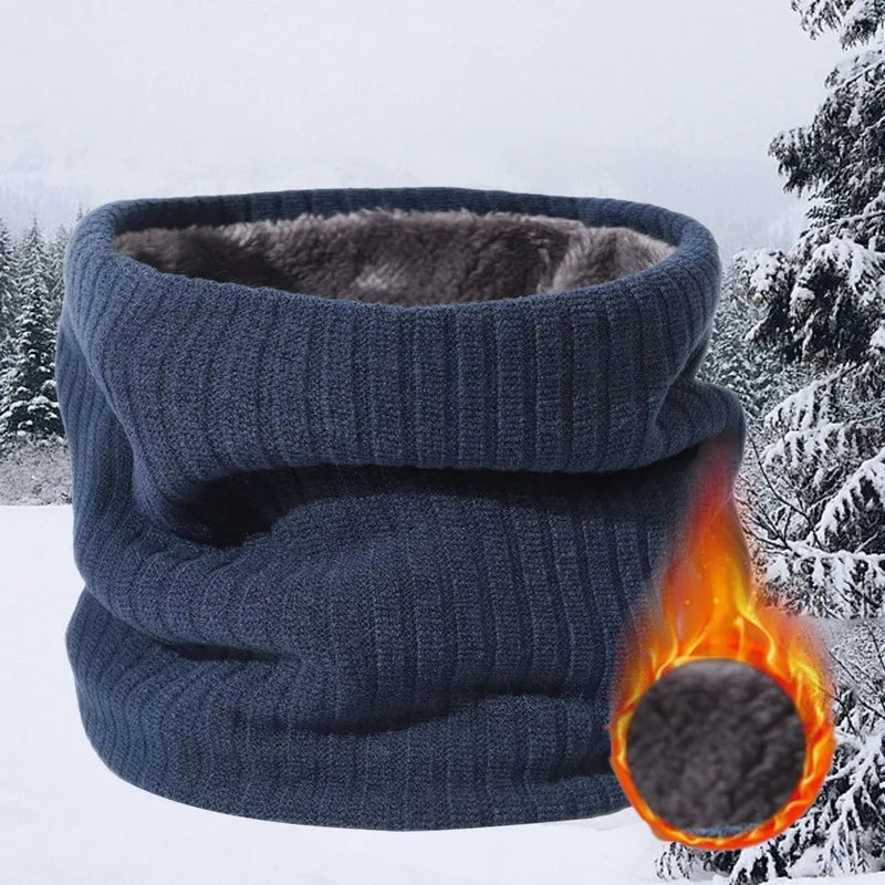 Unisex Knitted Winter Scarf – Warm, Fashionable, and Versatile