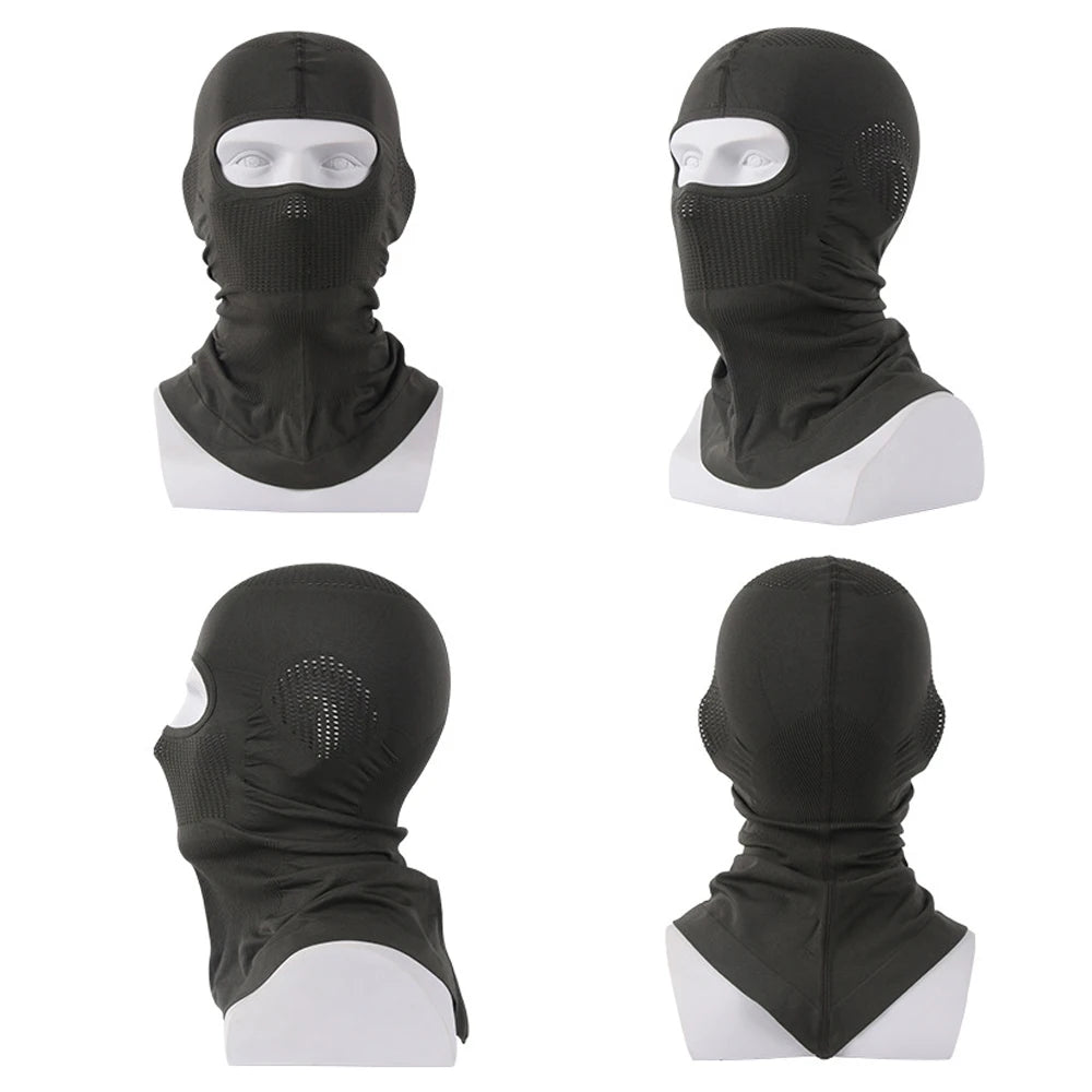 High Elasticity Breathable Balaclava Hat – Full Face Protection for Outdoor Activities