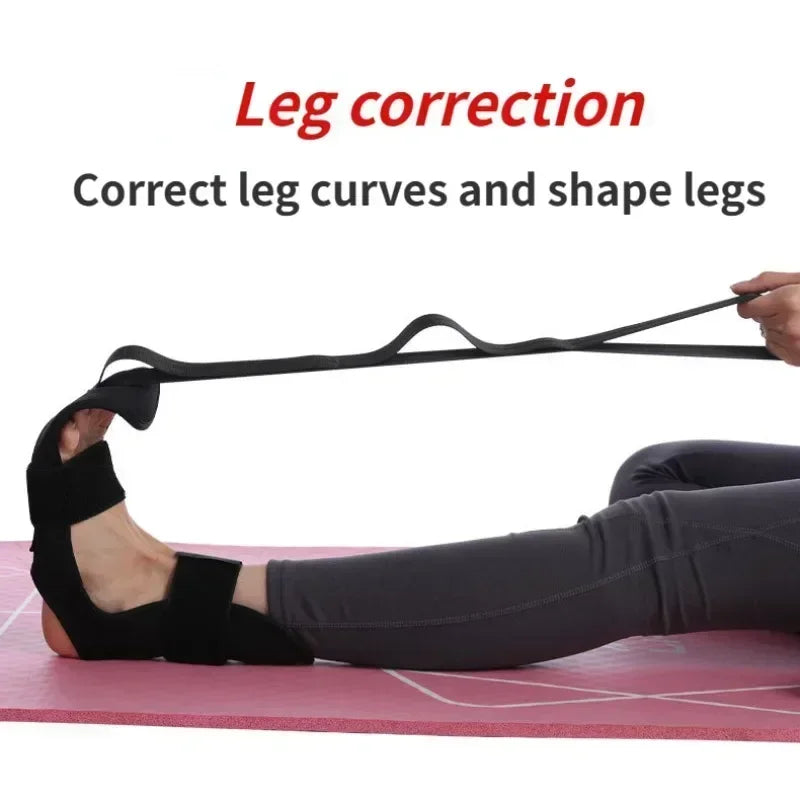 Yoga Leg Stretching Band – Foot Care & Flexibility Training Strap