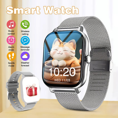 Wireless call function, compatible with Android and iPhone, sports watch, a variety of sports fitness tracking, application cont