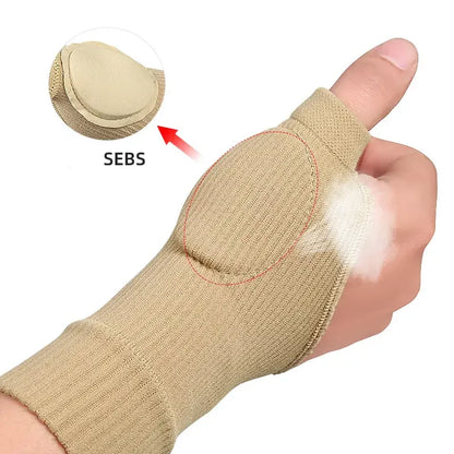 RooRuns Wrist & Thumb Compression Gloves – Arthritis Relief & Wrist Support for Adults