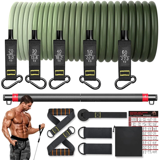 Burari Resistance Band Set – Full-Body Strength & Flexibility Training