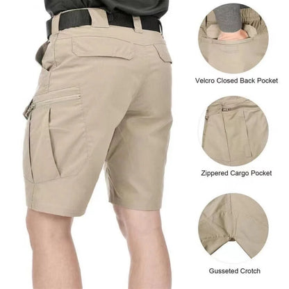 Men’s Outdoor Cargo Shorts – Waterproof & Breathable for Summer Adventures