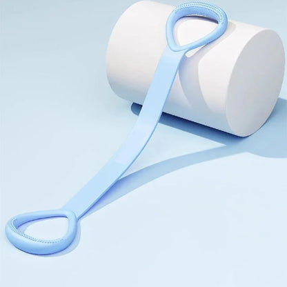 Stretch Strap Yoga 8-Figure Tensioner – Elastic Silicone Resistance Band for Shoulder, Back, and Full-Body Stretching