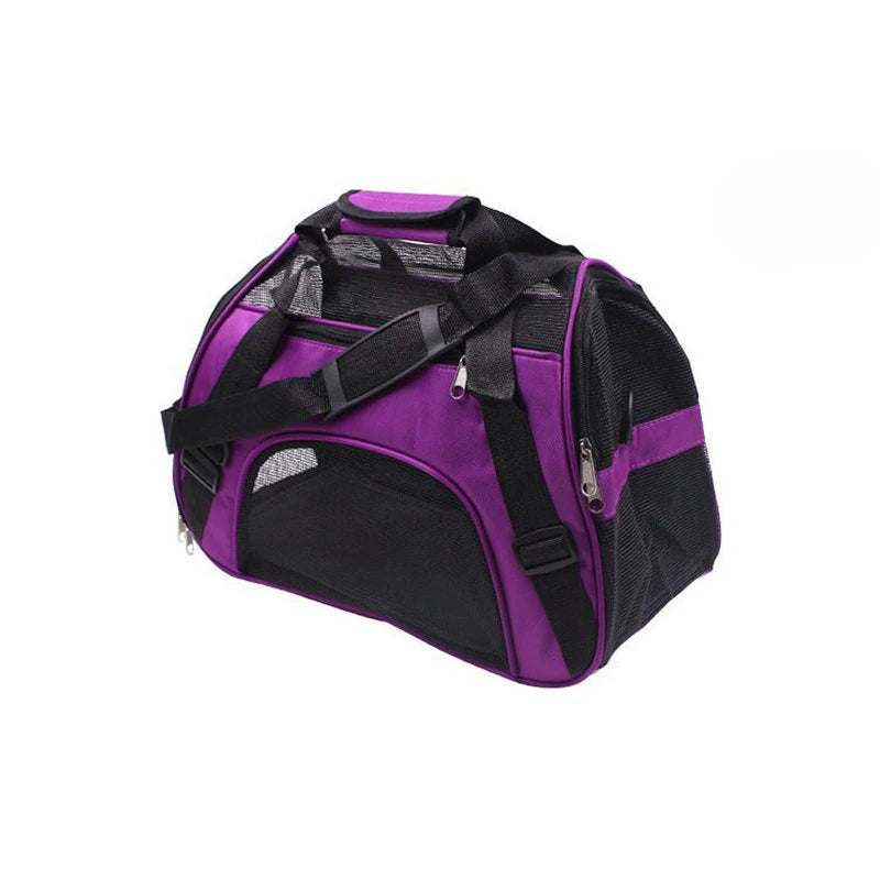 Soft-Sided Pet Carrier Bag | Portable & Foldable Travel Carrier for Cats, Dogs & Puppies