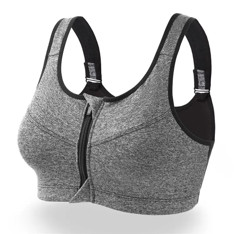 Women’s Yoga Fitness Bra – Shock-Absorbing, Breathable & Quick-Dry Sports Bra for Training and Running