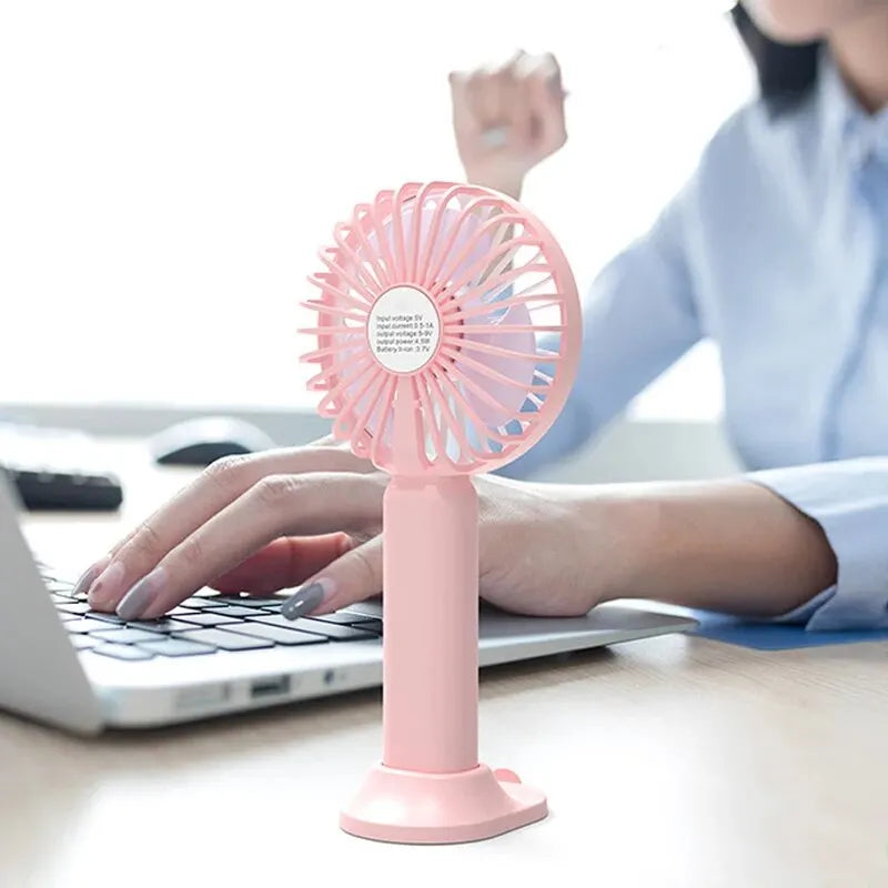 Portable Mini USB Fan – Foldable Desktop Pocket Fan for Office, Home & Travel