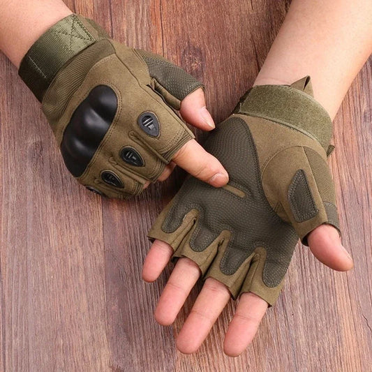Half Finger Men’s Tactical / Outdoor Gloves – Sports, Cycling, Shooting, Airsoft, Motorcycle