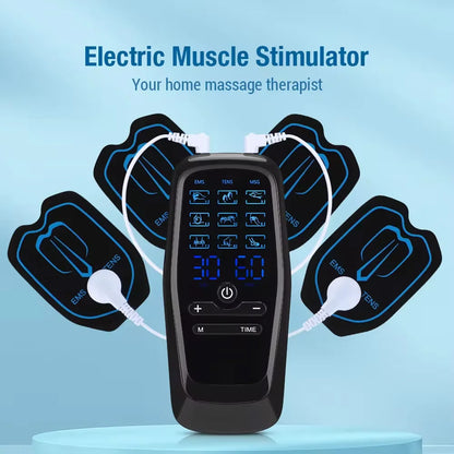 Physiotherapy TENS EMS Muscle Stimulator – Digital Body Massage & Slimming Device