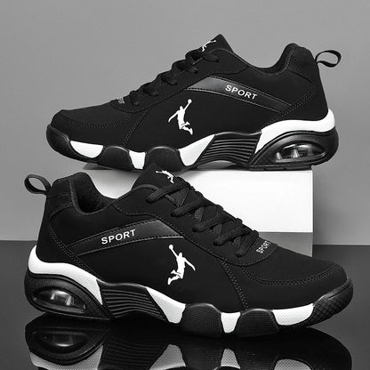 Men’s Lightweight Running Shoes Breathable Lace-Up Sneakers Outdoor Sports Tennis Walking Shoes Casual Athletic Shoe