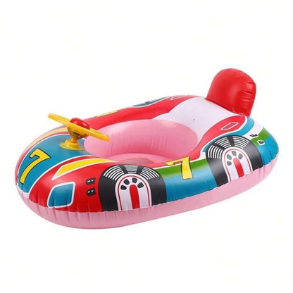 Baby Swimming Pool Float – Cute Car Design