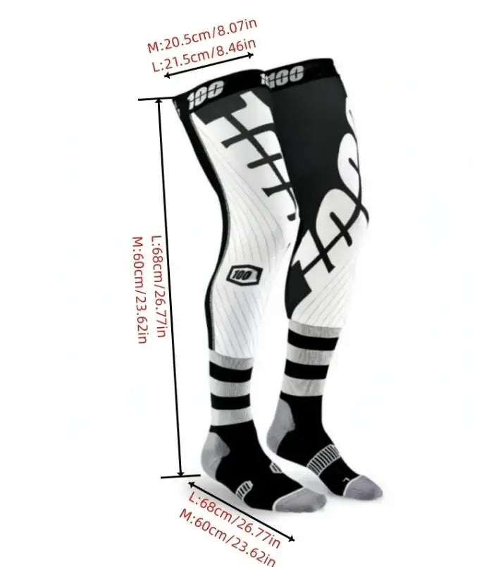 Colorful Cycling & Motorcycle Long Riding Socks