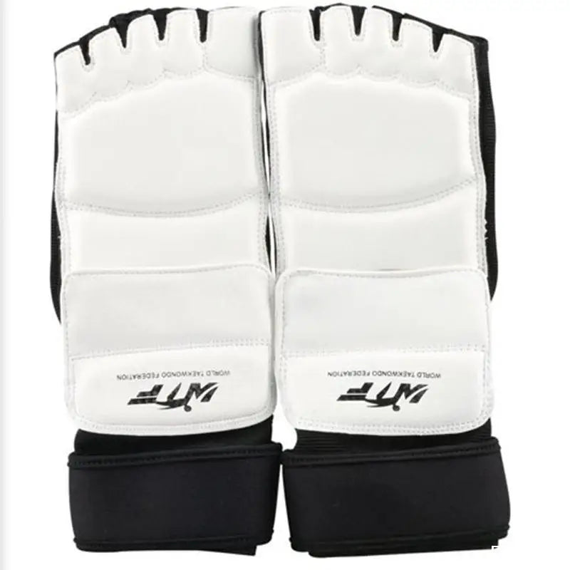 Unisex Polyester Taekwondo Foot Gloves & Ankle Protector Set