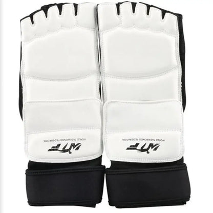 Unisex Polyester Taekwondo Foot Gloves & Ankle Protector Set
