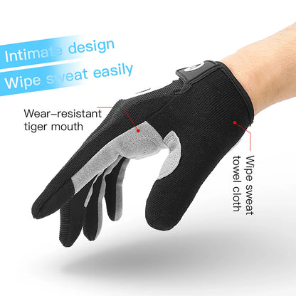 Fezrgea Full Finger Cycling Gloves – MTB Mountain Racing