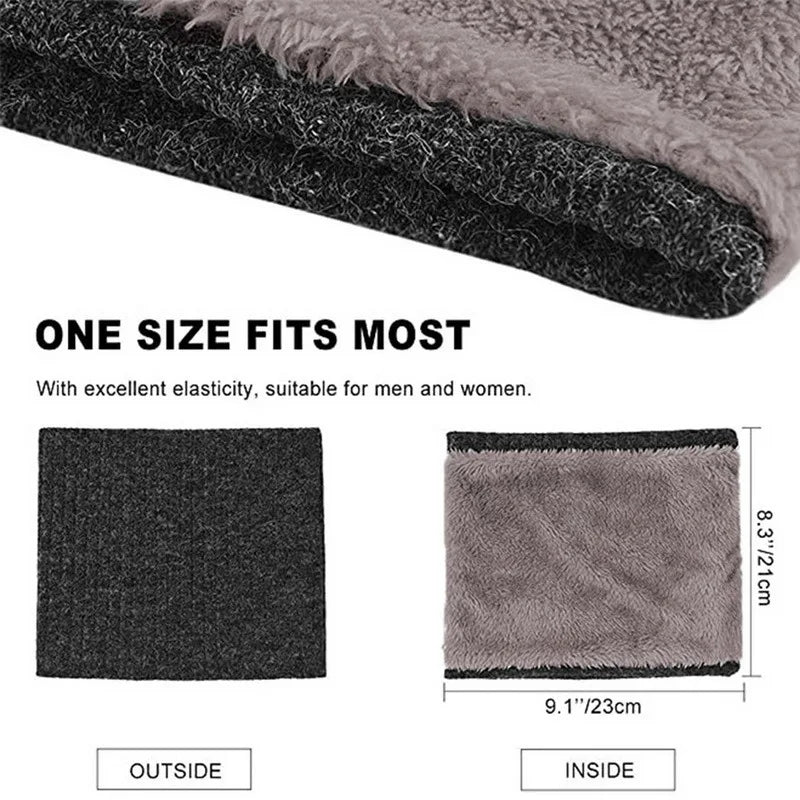 Unisex Knitted Winter Scarf – Warm, Fashionable, and Versatile