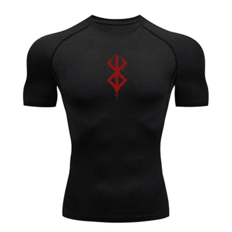 Unisex Summer Compression Sportswear – High Elastic Cotton Training Top