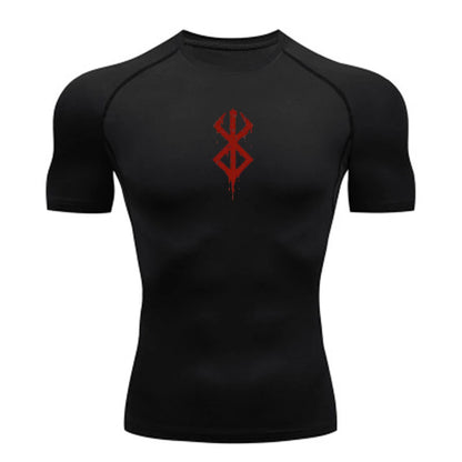 Unisex Summer Compression Sportswear – High Elastic Cotton Training Top