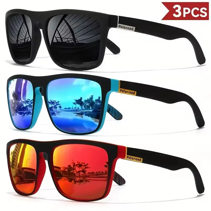 Fashion Vintage Square Polarized Sunglasses – Men & Women