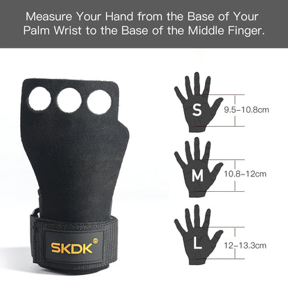 Gym Gloves Grips – Durable Hand Protection for Weightlifting & Training