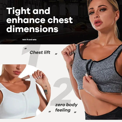Women’s Yoga Fitness Bra – Shock-Absorbing, Breathable & Quick-Dry Sports Bra for Training and Running