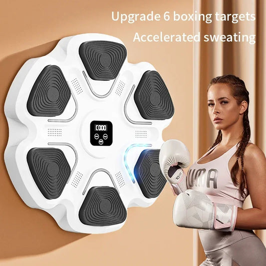 Smart Music Boxing Machine – Interactive Fitness Trainer for Adults & Children