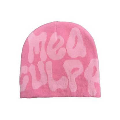 Knitting Cap Hat – Fashionable Wool Acrylic Beanie for Women