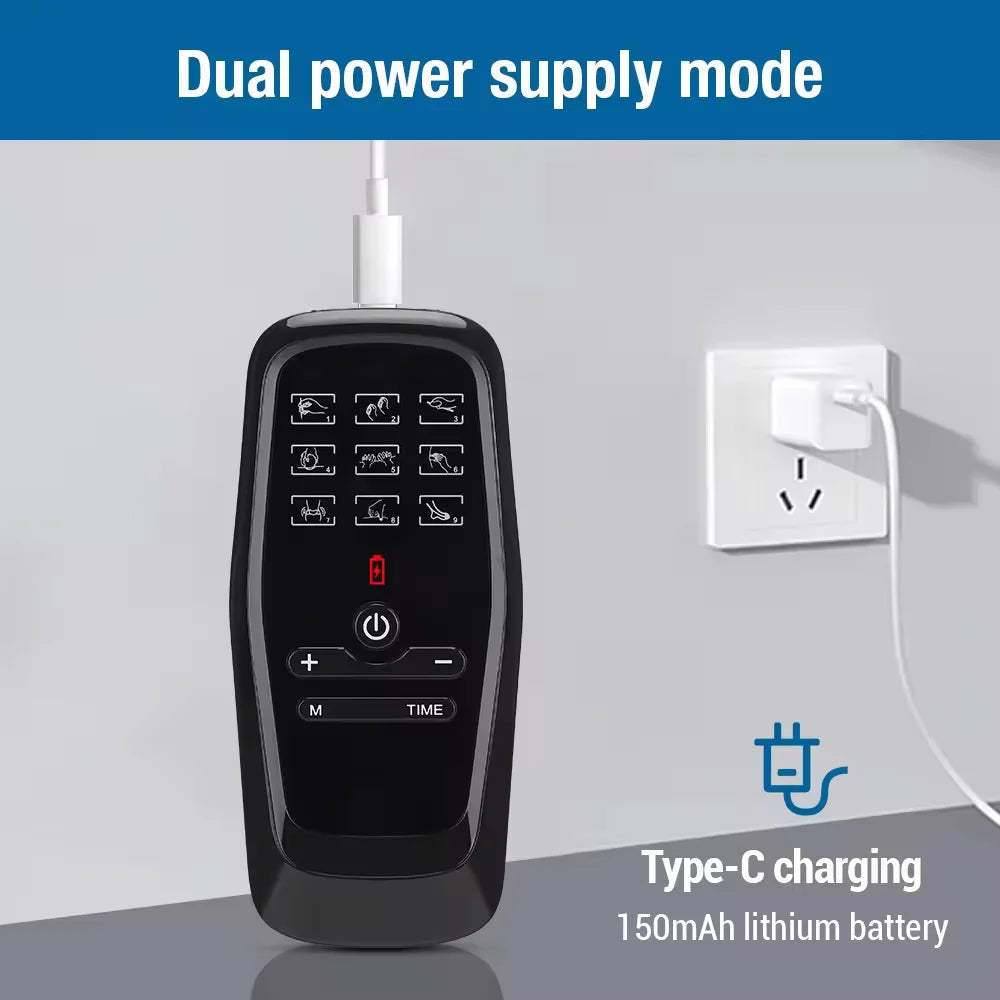 Physiotherapy TENS EMS Muscle Stimulator – Digital Body Massage & Slimming Device