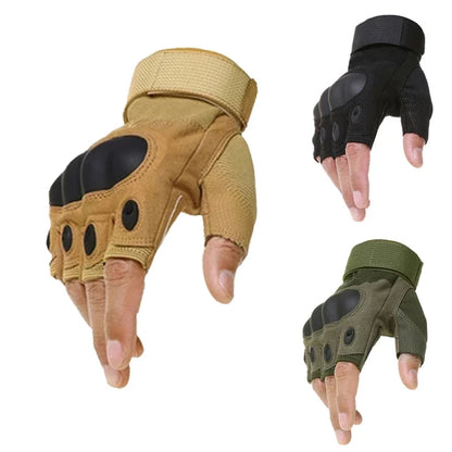Half Finger Men’s Tactical / Outdoor Gloves – Sports, Cycling, Shooting, Airsoft, Motorcycle