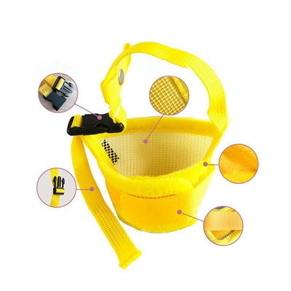 Adjustable Dog Muzzle – Anti-Barking & Anti-Biting Breathable Polyester Muzzle for Dogs