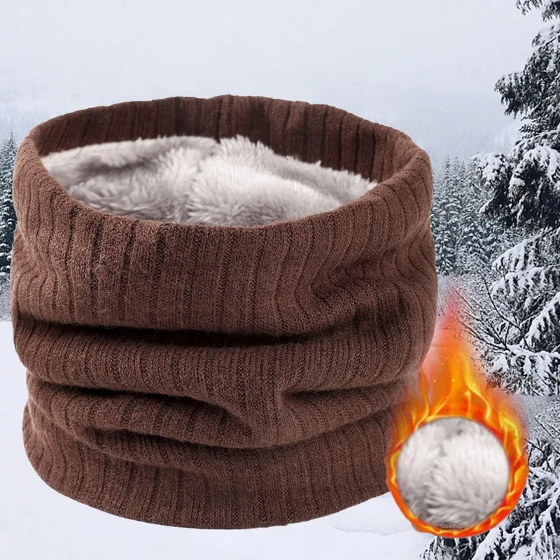 Unisex Knitted Winter Scarf – Warm, Fashionable, and Versatile