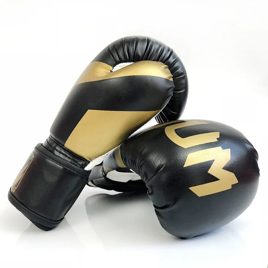 PU Leather Boxing Gloves – Breathable & Durable Training Gloves