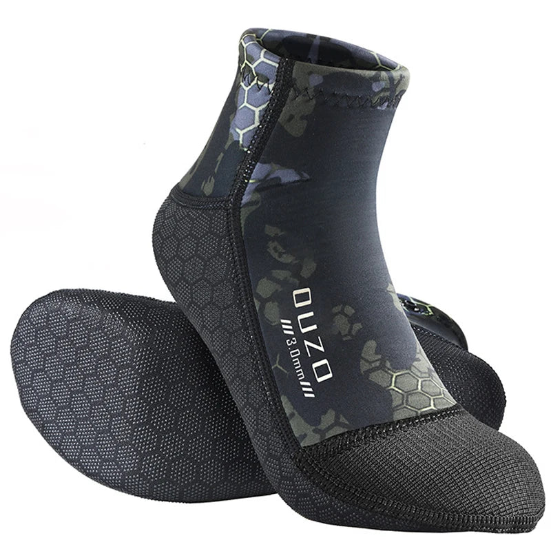 New 3mm Diving Neoprene Socks – Anti-Slip, Warm, Cold-proof Wetsuit Socks for Water Sports