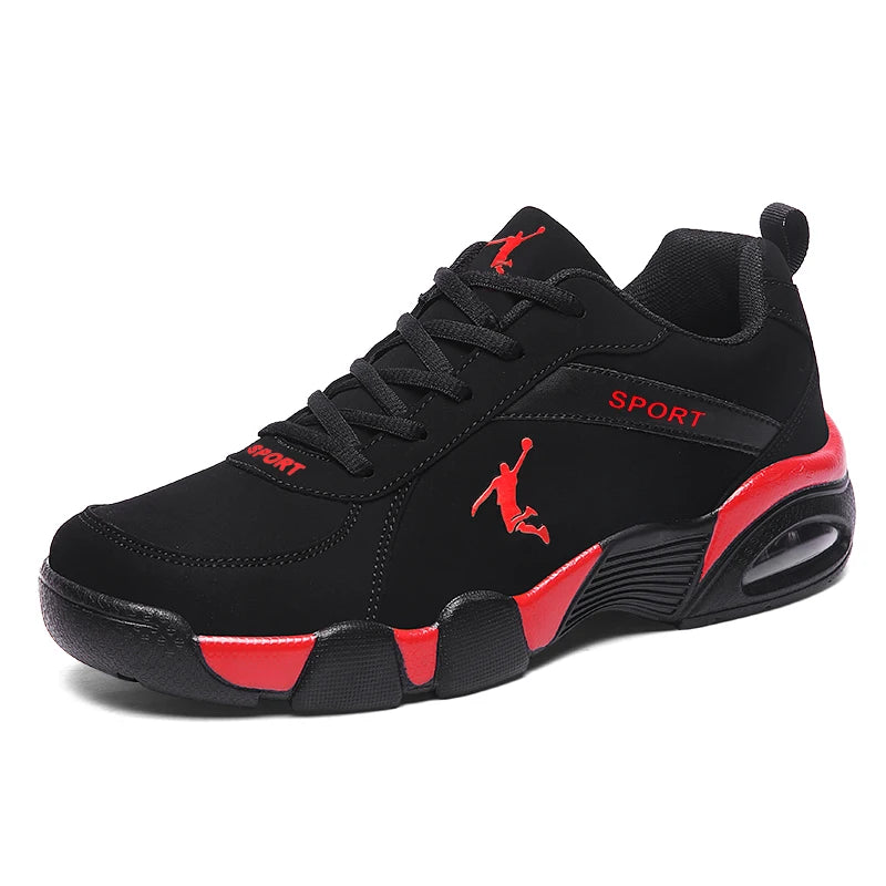 Men’s Lightweight Running Shoes Breathable Lace-Up Sneakers Outdoor Sports Tennis Walking Shoes Casual Athletic Shoe