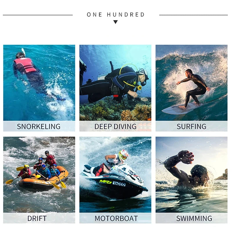 New 3mm Diving Neoprene Socks – Anti-Slip, Warm, Cold-proof Wetsuit Socks for Water Sports