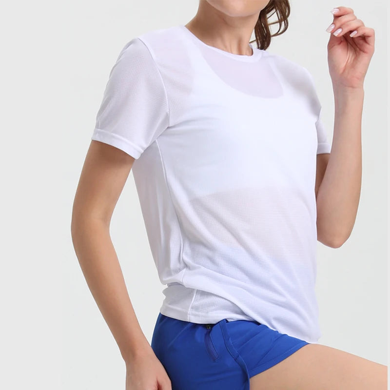 Women’s Ultralight Quick-Dry Sport T-Shirt – Breathable, Lightweight Running & Gym Shirt