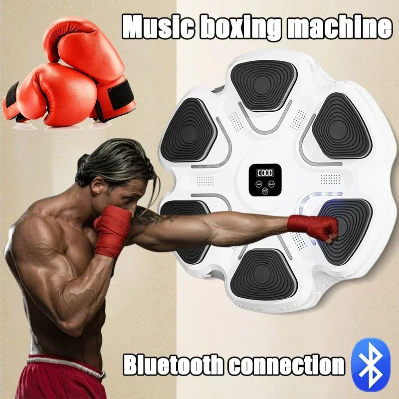 Smart Music Boxing Machine – Interactive Fitness Trainer for Adults & Children