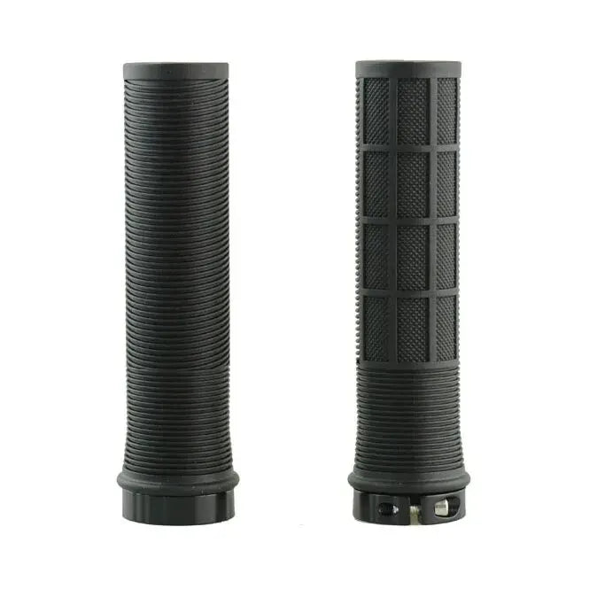 TPR Aluminum Alloy Lock-On Bicycle Handlebar Grips – Non-Slip MTB Bike Grips