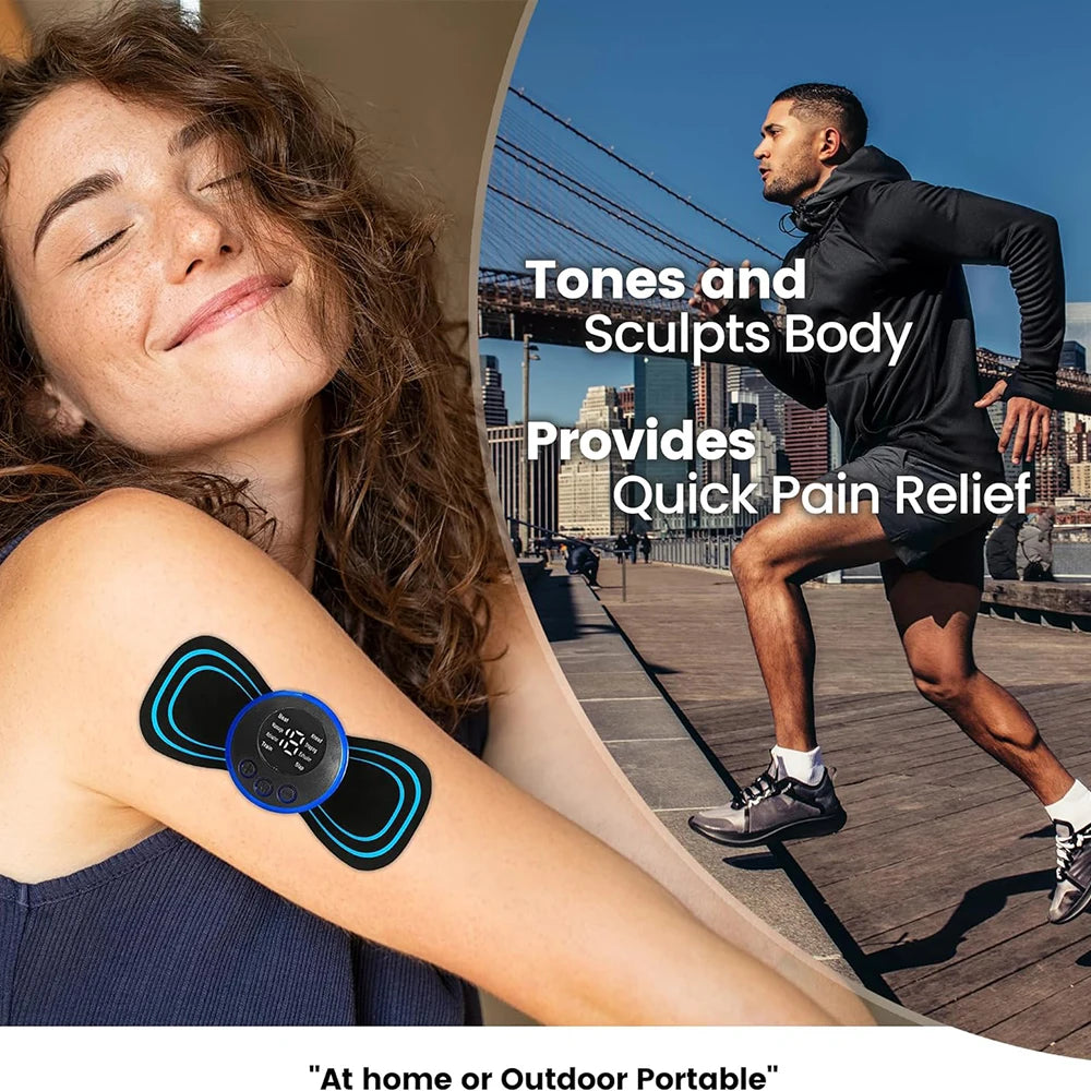 Electric EMS Neck Massager – Portable Pain Relief