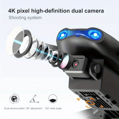 E99Pro 1080P HD FPV Drone – Foldable, Obstacle-Avoidance, Beginner Friendly